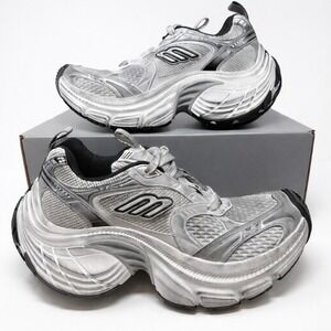 Balenciaga 10XL Sneaker White/Black Size 7 US 40 EU